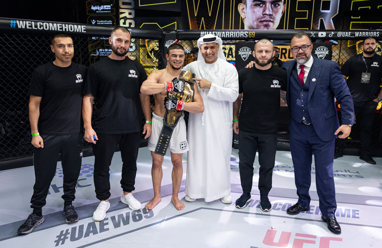 «أساف» و «موغاميد» بطلا النسخة الدولية من «محاربي الإمارات» 