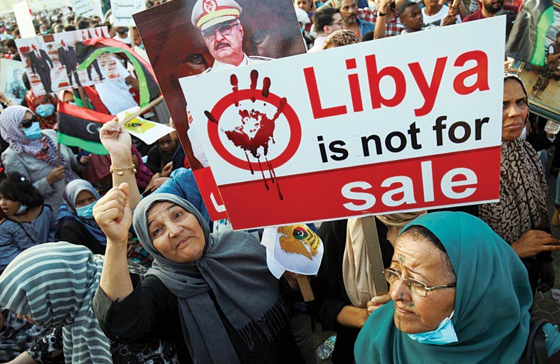 حكومة شرق ليبيا تحذر من تغييرا ديموغرافيا بسبب المرتزقة