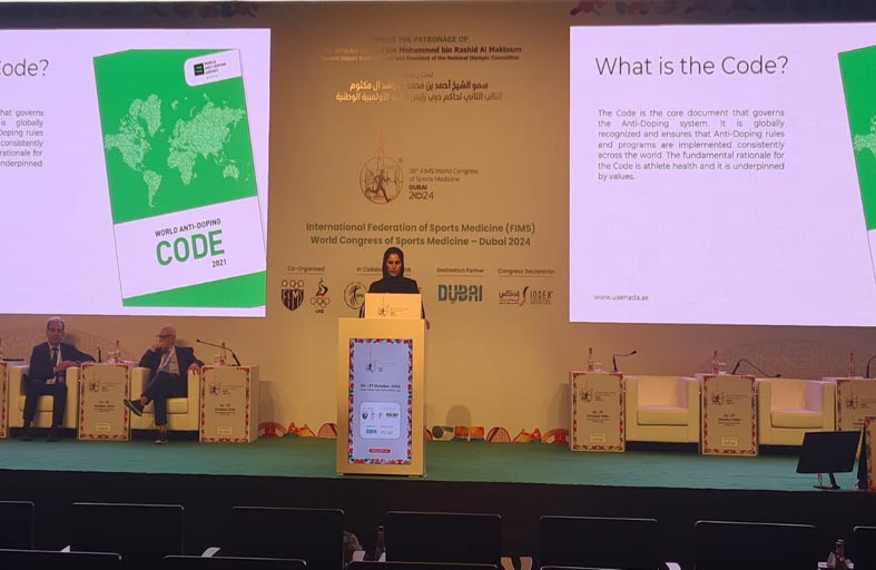 المؤتمر الدولي للطب الرياضي بدبي يناقش آليات مكافحة المنشطات والنزاهة