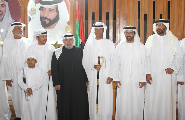 حفل بمناسبة تخرج خليفة  خالد سعيد الوحشي بالمركز الأول