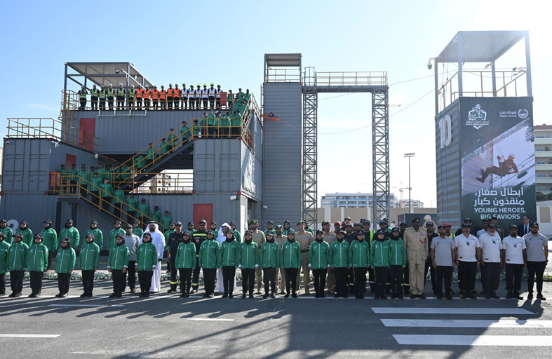 انطلاق الدورة الأولى لتحدي أبطال الإنقاذ في شرطة دبي