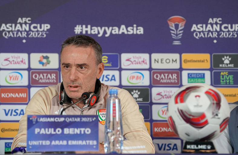 باولو بينتو : الهدوء والتركيز أهم أسلحة منتخب الإمارات أمام إيران اليوم