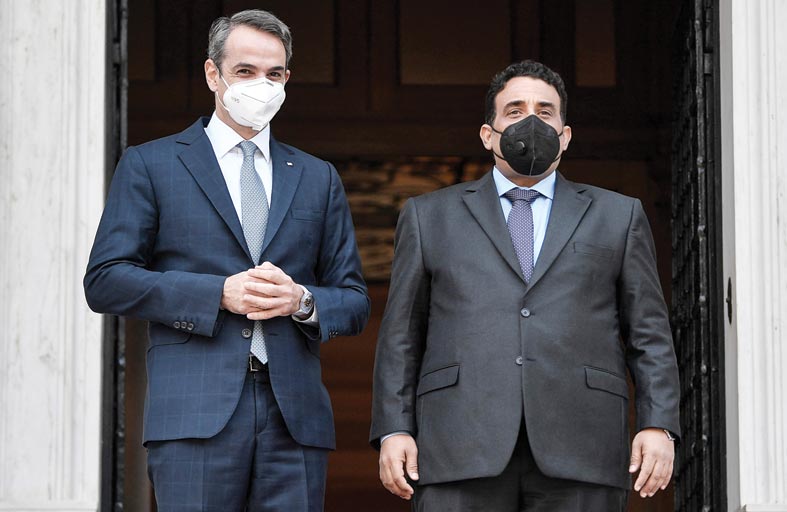 ليبيا واليونان تبدآن ترسيم حدودهما البحرية