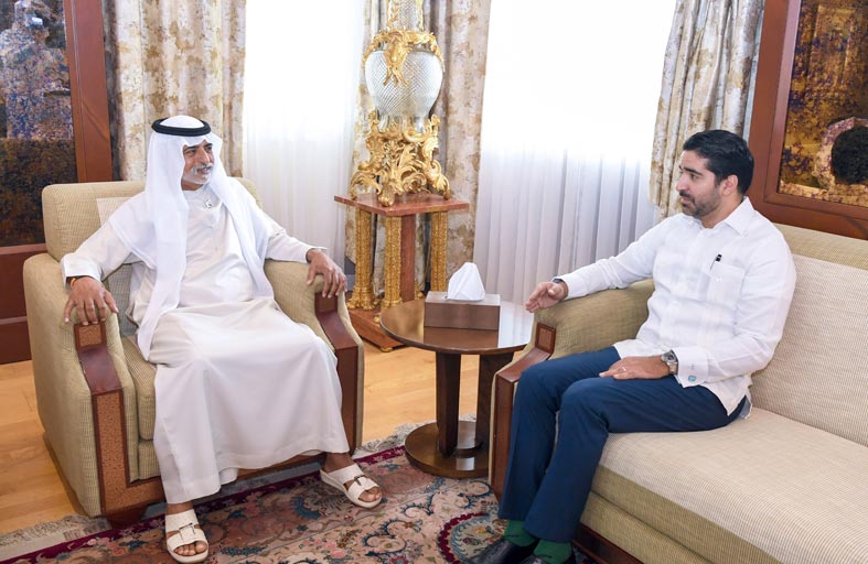 نهيان بن مبارك: الإمارات والدومينيكان ترتبطان بعلاقات استراتيجية راسخة 