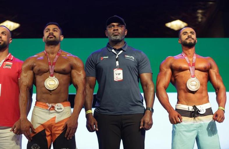 12 ميدالية لمنتخب بناء الأجسام ببطولة غرب آسيا