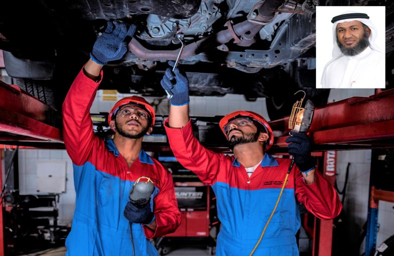124 ألف مركبة تستفيد من خدمات الإمارات للخدمات الفنية خلال النصف الأول
