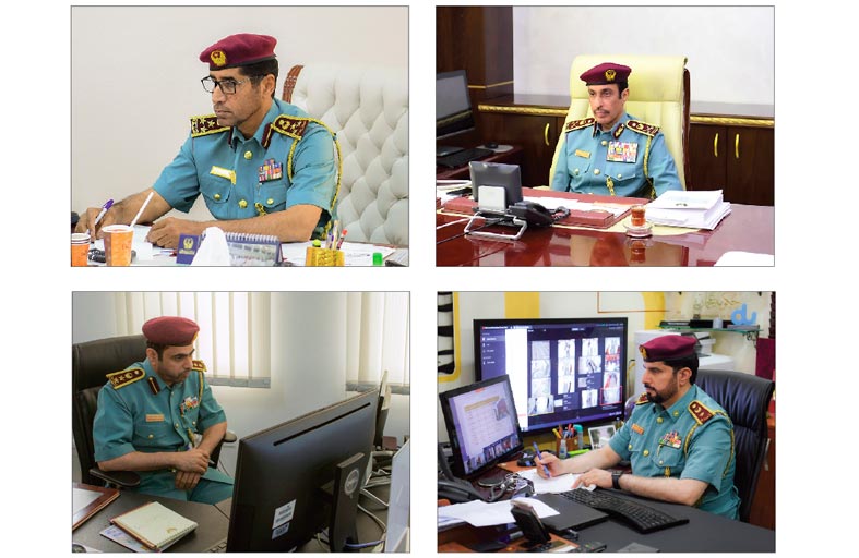 اللواء الشيخ سلطان النعيمي يشيد بجهود اللجنة العليا الدائمة لشرطة عجمان في تحقيق مؤشرات الأجندة الوطنية