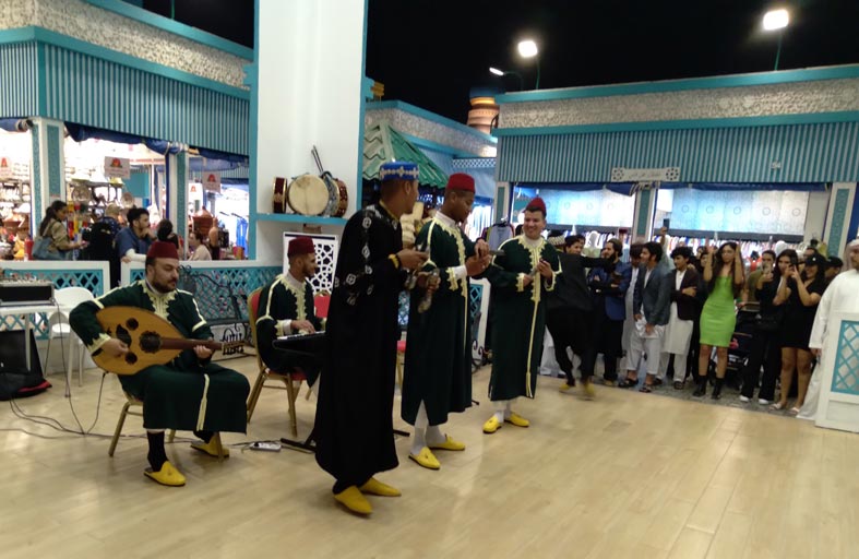 جناح المغرب بالقرية العالمية مشاركة وحكايات وحضارة عريقة ..  «3»