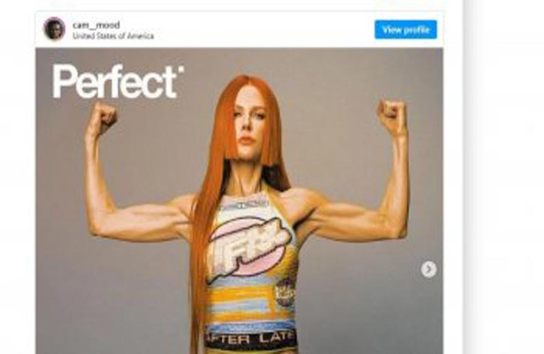 نيكول كيدمان تصدم الجمهور بصورة لعضلاتها