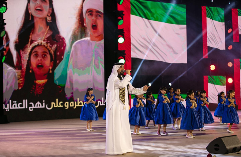 «مدرّج خورفكان» يروي مسيرة الخمسين الإماراتية في أوبريت «يوبيل المجد»