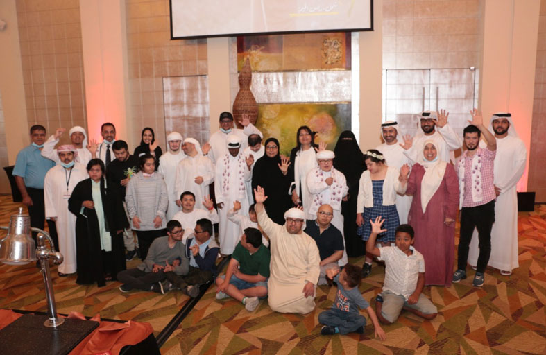 متلازمة داون تحتفل بأصحاب الهمم بيوم زايد للعمل الإنساني