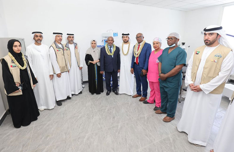 بتوجيهات الشيخة فاطمة.. الهلال الأحمر يفتتح مشاريع «أم الإمارات» الصحية في جزيرة أنجوان بجزر القمر