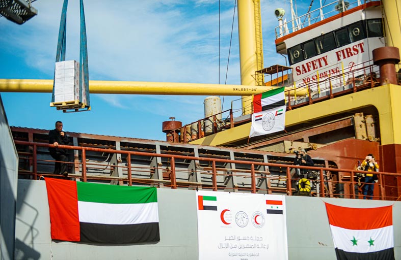 الإمارات .. استجابة فورية لنداء المتضررين من الأزمات و الكوارث حول العالم في 2023 