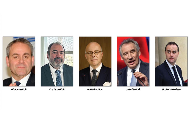 5 مرشحين على طاولة ماكرون لمنصب رئيس الوزراء.. من هم؟