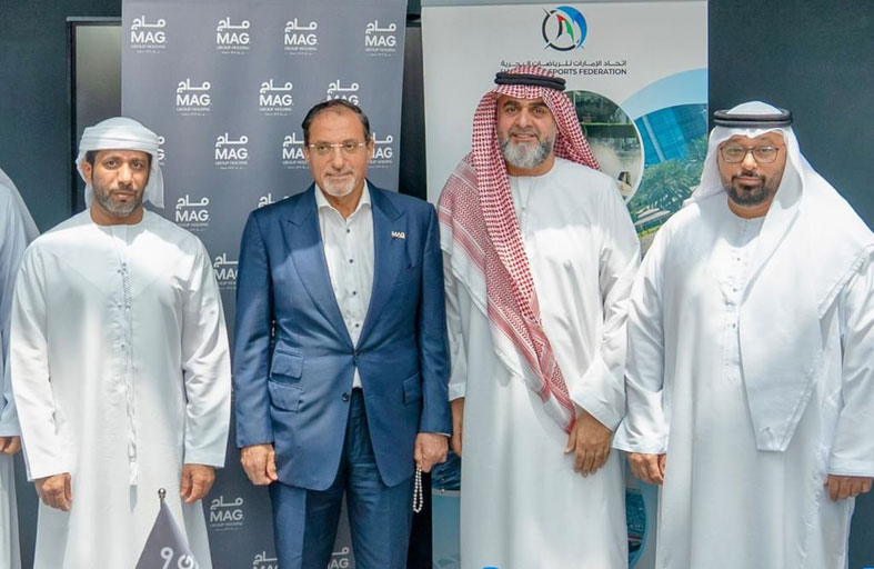 «الإمارات للرياضات البحرية»  و «ماج القابضة» يوقعان اتفاقية رعاية