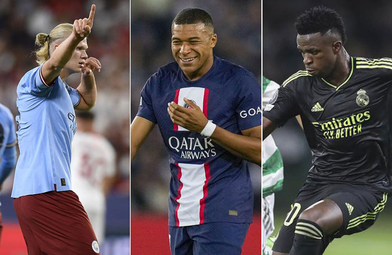 أبرزهم مبابي وفينيسيوس وهالاند.. مواليد 1998 و2000 يتصدرون المشهد في الكرة الأوروبية