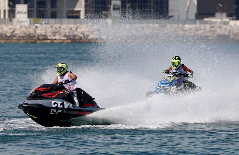 سباق دبي الدولي يدشن موسم الدراجات المائية اليوم