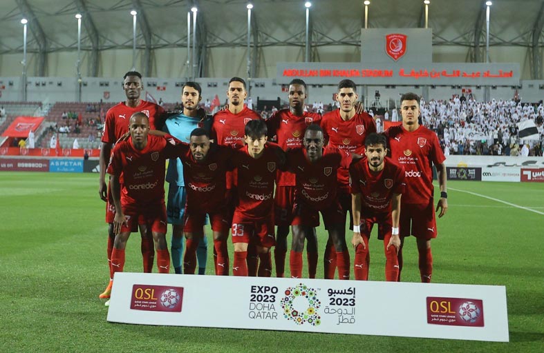 اليوم قمة مرتقبة بين شباب الأهلي والدحيل على استاد راشد على درع السوبر الإماراتي القطري