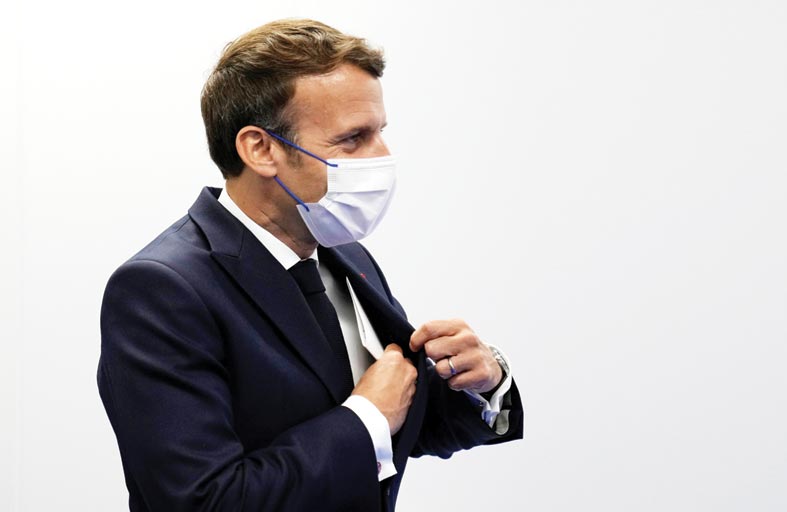 ماكرون لأردوغان: فرنسا ترفض الاستغلال السياسي لملف الأديان