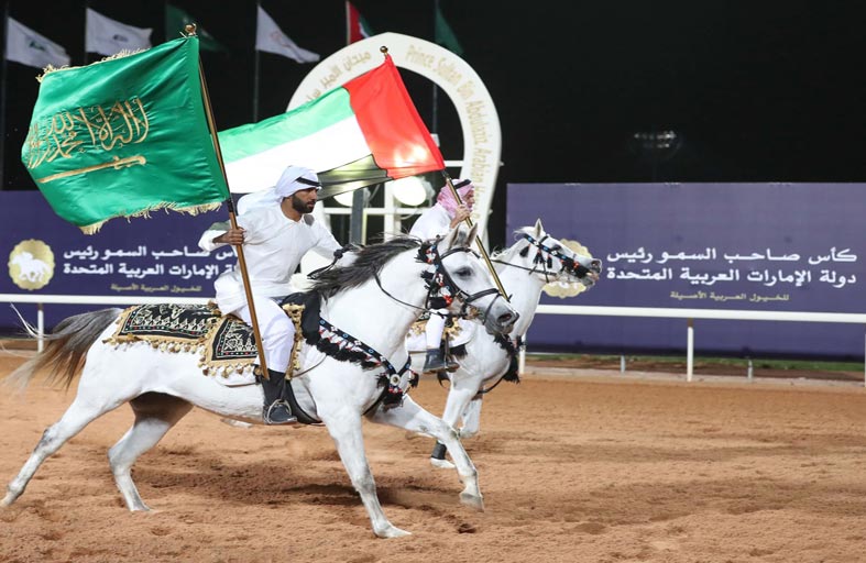 السعودية تحتضن كأس رئيس الدولة للخيول العربية اليوم