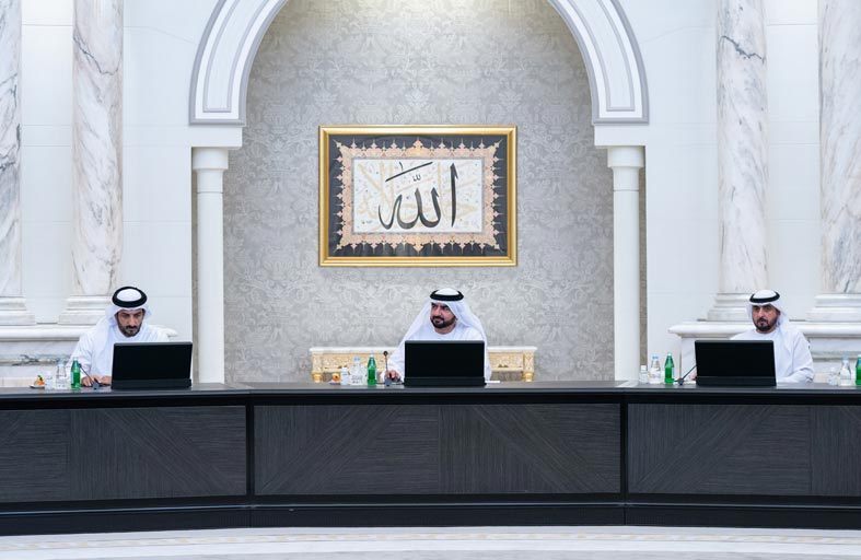 عبدالله بن سالم القاسمي يترأس اجتماع المجلس التنفيذي 