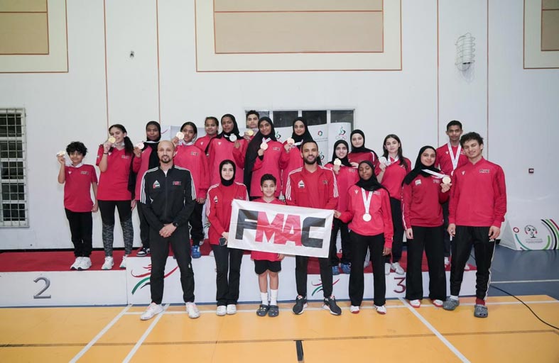 «الفجيرة للفنون القتالية» يتصدر بطولة الاتحاد للمبارزة للمراحل السنية بـ 36 ميدالية