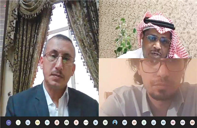 أمسية شعرية افتراضية نظمها كُتّاب العين