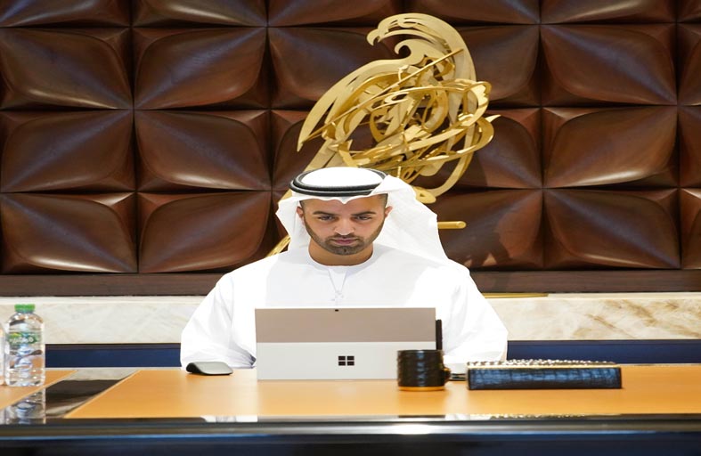 تنفيذي رأس الخيمة يعقد اجتماعه عن بعد برئاسة ولي العهد