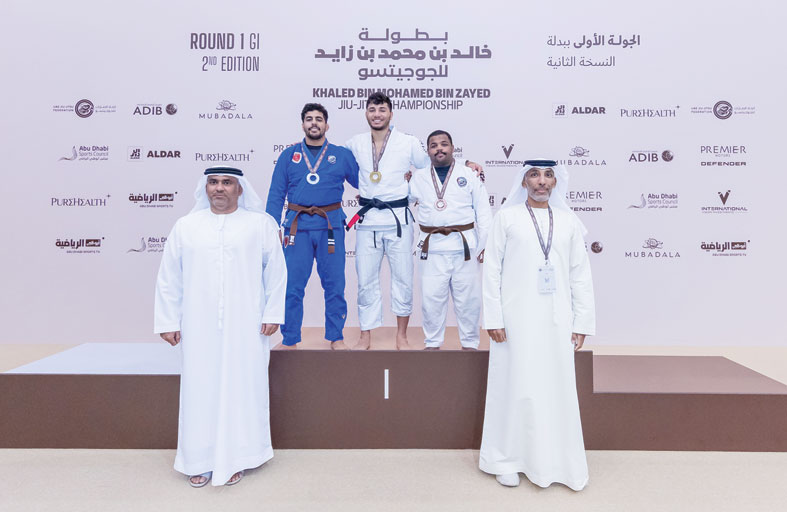 الجولة الثالثة من بطولة خالد بن محمد بن زايد للجوجيتسو تنطلق اليوم من أبوظبي 