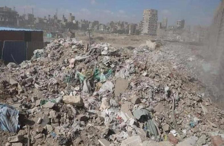 حملة لإزالة مكب نفايات من موقع تاريخي
