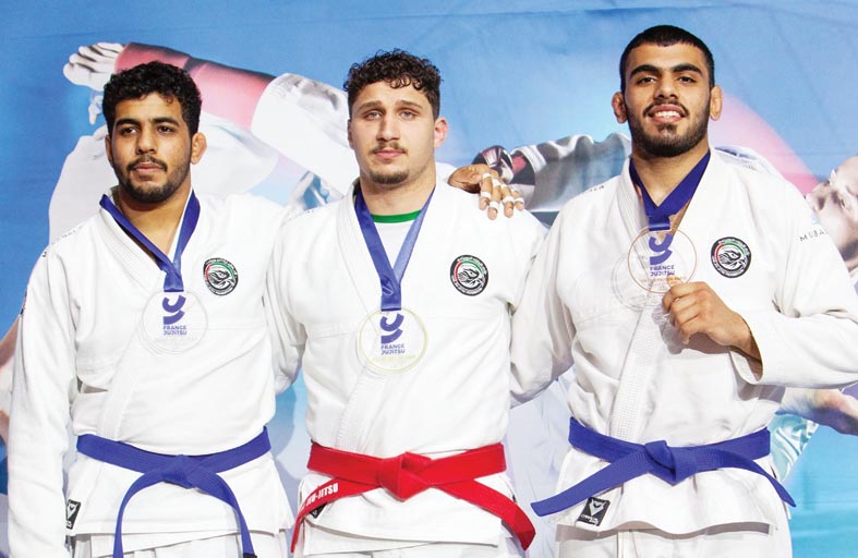 منتخبنا الوطني للجوجيتسو برعاية «مبادلة» يرفع رصيده إلى 16 ميدالية في بطولة الجائزة الكبرى بفرنسا