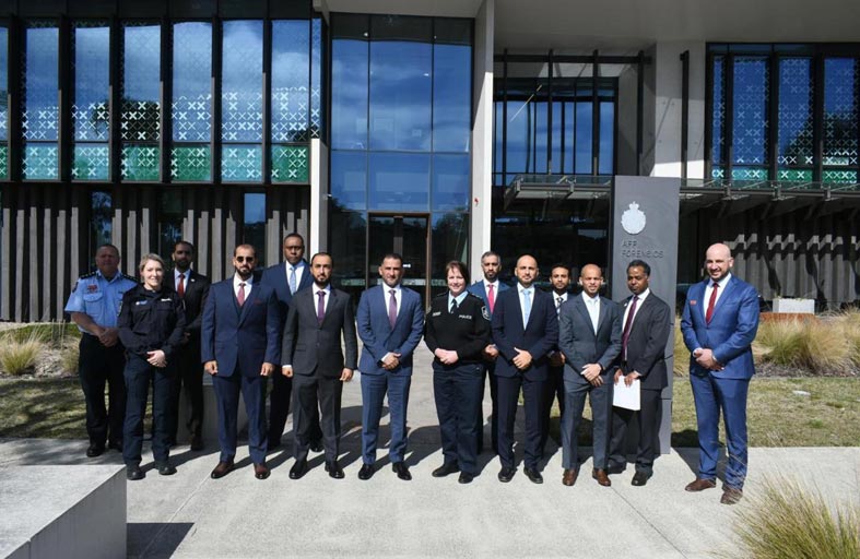 شرطة أبوظبي تطلع على أفضل ممارسات تحديد هوية ضحايا الكوارث بأستراليا
