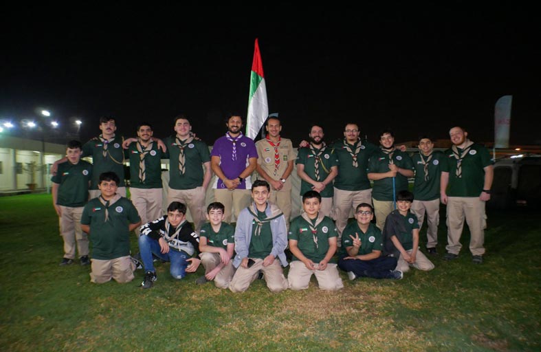 كشافة دبي تختتم فعاليات عرفاء الطلائع