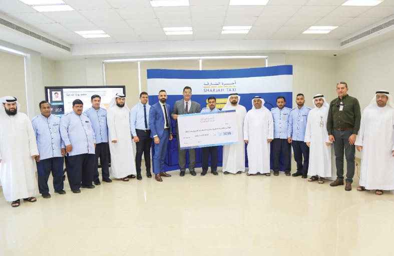أجرة الشارقة تكرّم 10 سائقين متميزين في جائزة السلامة المرورية