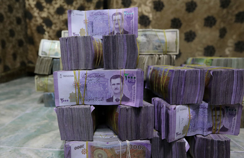 سوريا تعتزم إعادة تقييم عملتها وحذف صفرين سعيا لتحقيق الاستقرار 