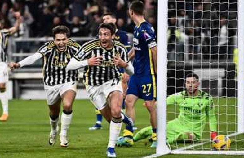 هدف قاتل يضع يوفنتوس في صدارة الكالتشيو