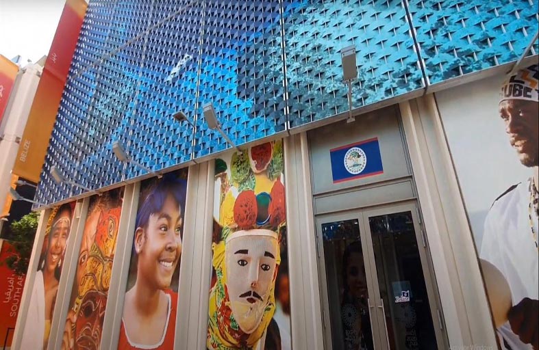 جناح بليز يعرض أكبر محمية مرجانية في العالم بأكسبو 2020 