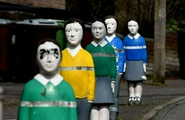 بخدعة ... بلدة تقلل من حوادث السير