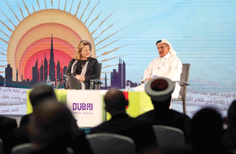 جلسات مهرجان طيران الإمارات للآداب تضم نقاشات وعروضاً شعرية وحوارات مع نخبة من المتحدثين