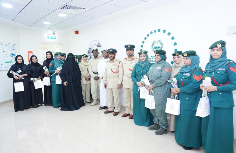 اللواء الغيثي يكرم موظفات الإدارة العامة لأمن الهيئات والمنشآت والطوارئ