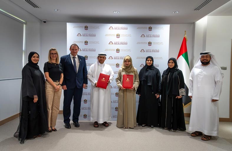 مذكرة تفاهم لتنظيم قطاع التعليم الخاص في رأس الخيمة 