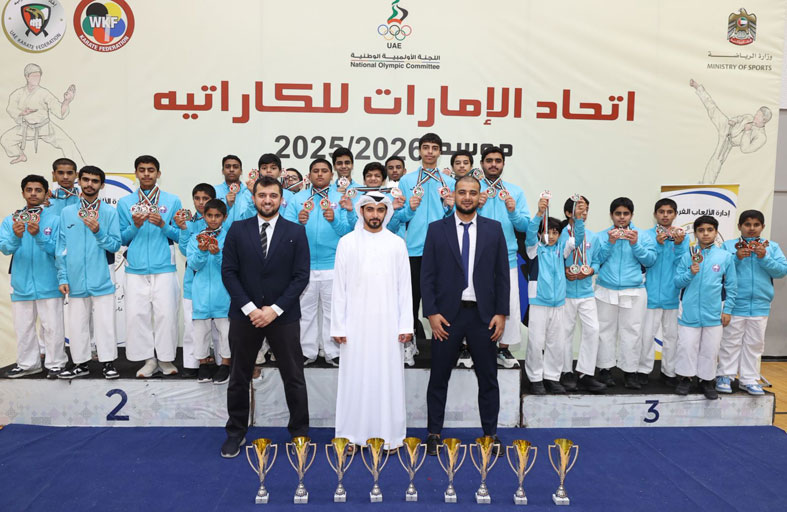 «كاراتيه نادي الذيد» يسطّر ملحمة من التميز بحصاد وفير من الكؤوس والميداليات في بطولة كأس نجوم الإمارات