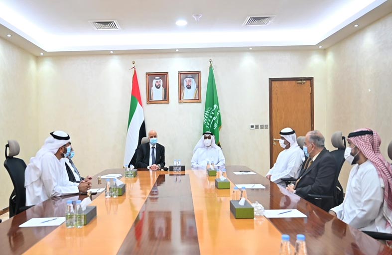 مدير جامعة الشارقة يستقبل رئيس المجلس الاستشاري لإمارة الشارقة وأمينه العام 
