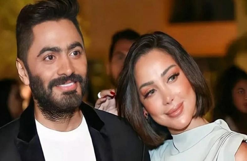 تامر حسني ينفي شائعات طلاقه 