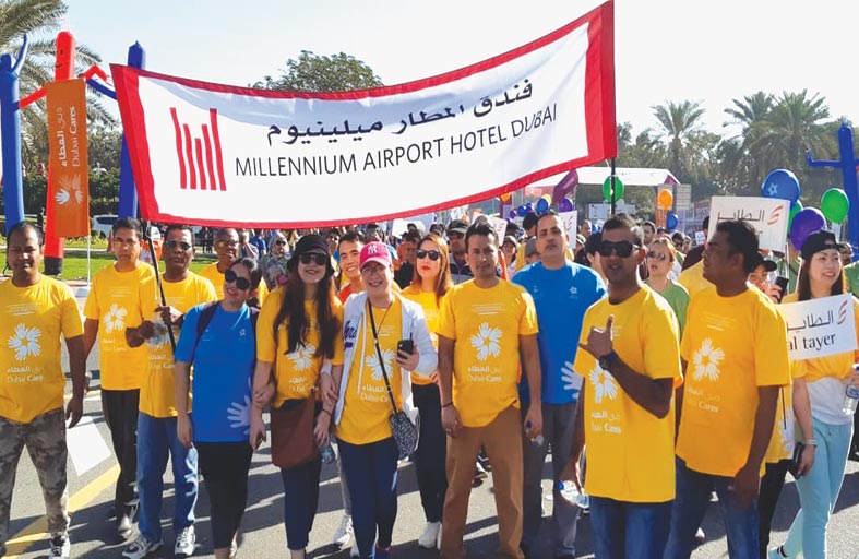 فندق ميلينيوم المطار دبي يدعم مسيرة دبي العطاء من أجل التعليم