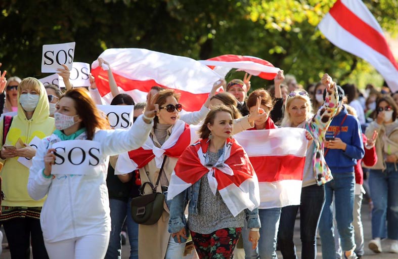 تظاهرة جديدة للمعارضة في بيلاروس 