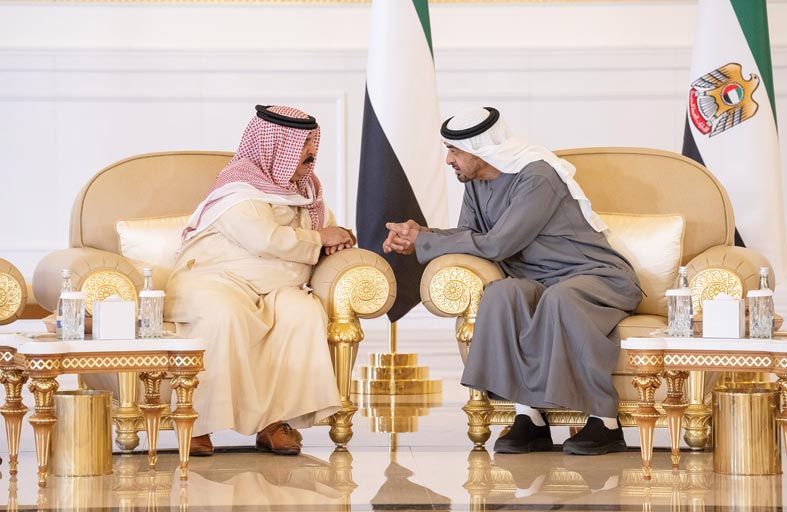 رئيس الدولة يواصل تقبل التعازي من قادة الدول والوفود في وفاة فقيد الوطن الشيخ خليفة