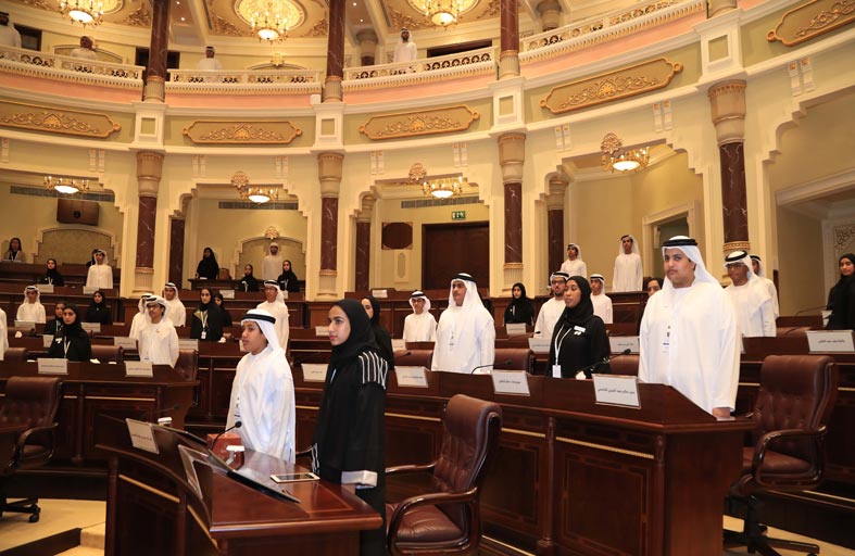 فتح باب الترشح لعضوية شورى أطفال وشباب الشارقة لدورة الانعقاد البرلمانية 2022 - 2024