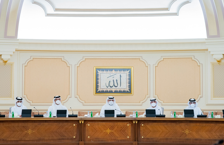 ولي عهد الشارقة يترأس اجتماع المجلس التنفيذي