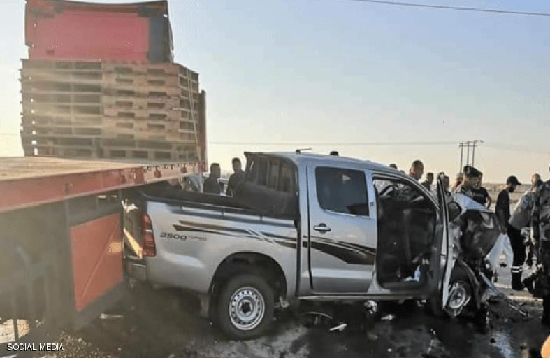 حادث يودي بزوجين.. والأطباء ينقذون جنينين